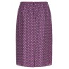 'Morsetto' print skirt