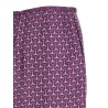 'Morsetto' print skirt