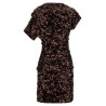 'Brown Sequins Mini' dress