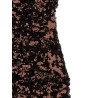 'Brown Sequins Mini' dress