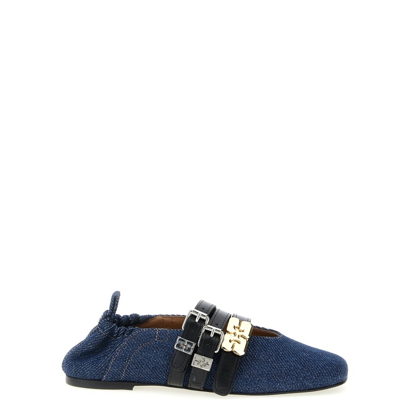 'Sue Triple' ballet flats