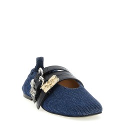 'Sue Triple' ballet flats