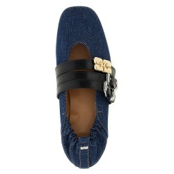 'Sue Triple' ballet flats