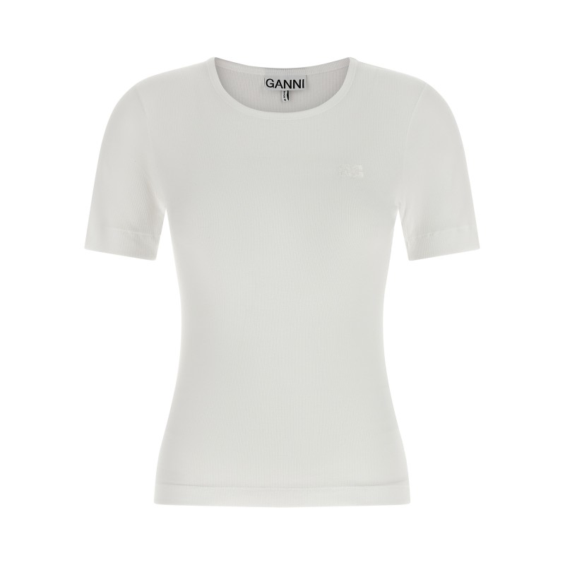 Logo embroidery t-shirt