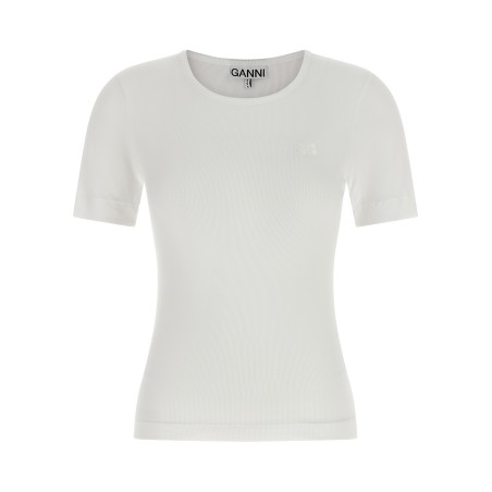Logo embroidery t-shirt