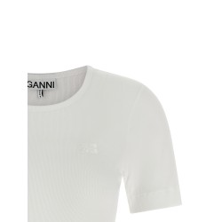 Logo embroidery t-shirt