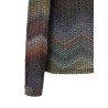 Sequin and lamé viscose shirt