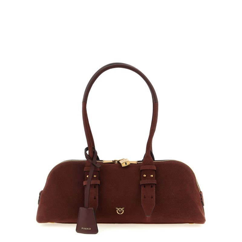 'Bowling Baguette' large shoulder bag