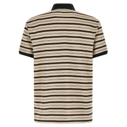 Striped polo shirt
