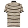 Striped polo shirt
