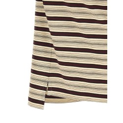 Striped polo shirt