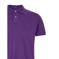 Logo embroidery polo shirt