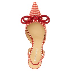 'Double Bow' slingback
