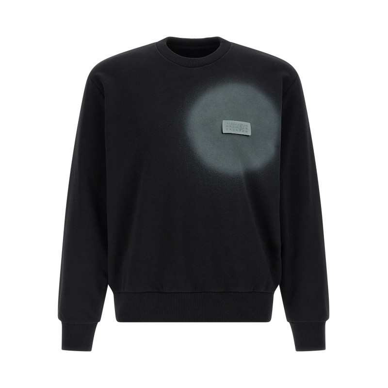 'Numeric Signature MM6' spray sweatshirt