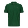 Logo patch polo shirt