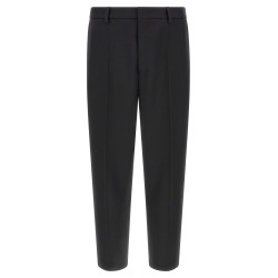 Technical gabardine trousers