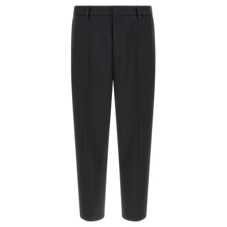 Technical gabardine trousers