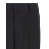 Technical gabardine trousers