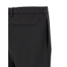 Technical gabardine trousers