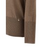 Lamé and sequin yarn sweater