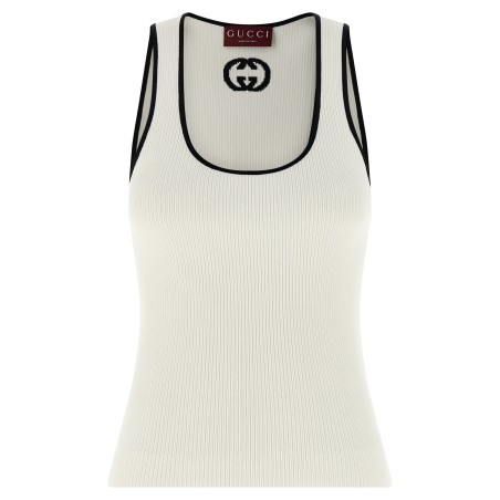 'Incrocio GG' tank top