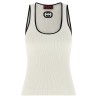 'Incrocio GG' tank top