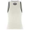 'Incrocio GG' tank top