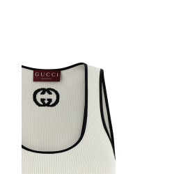 'Incrocio GG' tank top