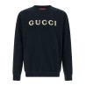 Logo embroidery sweatshirt