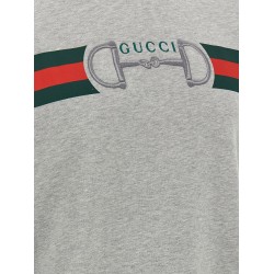 Web Ribbon and Horsebit Sweatshirt