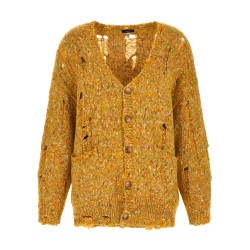 Torn cardigan