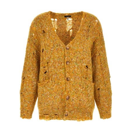 Torn cardigan