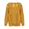 Torn cardigan