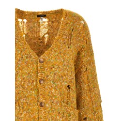 Torn cardigan