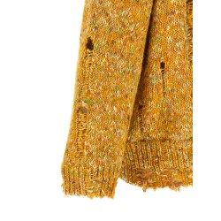 Torn cardigan