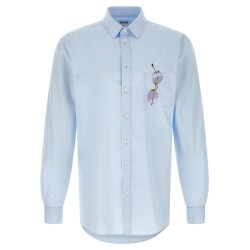Trompe-l'œil print shirt