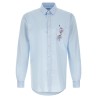 Trompe-l'œil print shirt