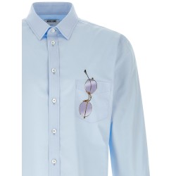 Trompe-l'œil print shirt