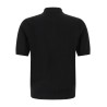 Heraldic patch polo shirt