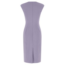 Heart-shaped neckline dress