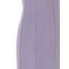 Heart-shaped neckline dress