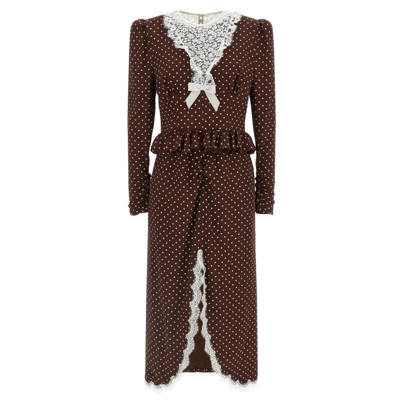 'Polka Dot Midi' dress