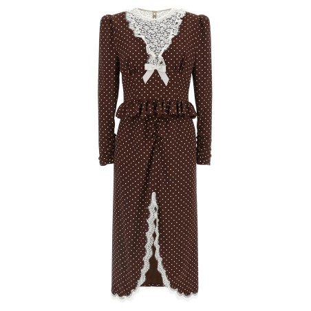 'Polka Dot Midi' dress