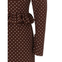 'Polka Dot Midi' dress