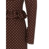 'Polka Dot Midi' dress