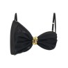 Satin bra and tulle