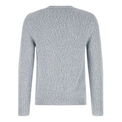 Two-tone yarn sweater