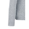 Two-tone yarn sweater