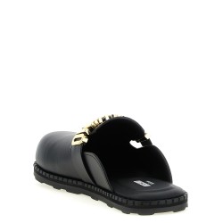 Leather sabots