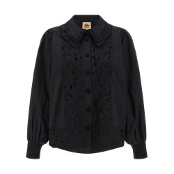 'Black embroidered' shirt